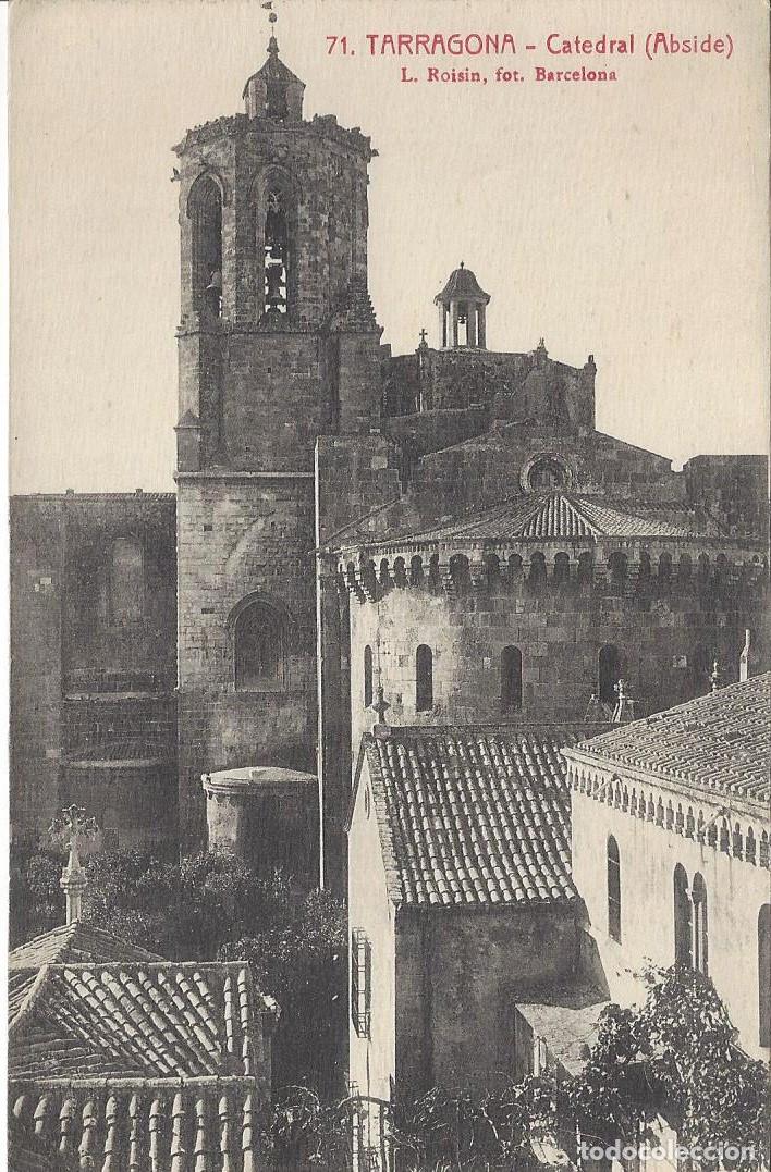 Postales: Postal antigua 71 Tarragona, Catedral Abside. L.Roisin