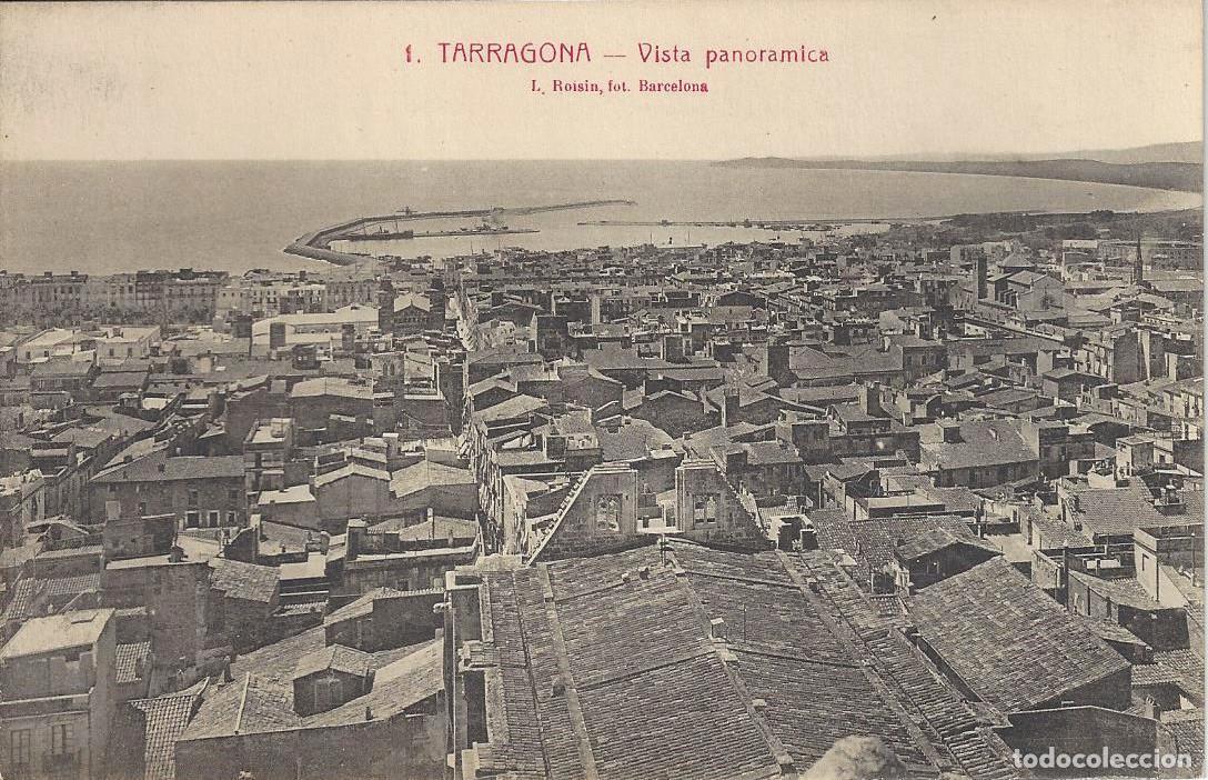 Postales: Postal antigua 1 Tarragona Vista parcial L.Roisin.