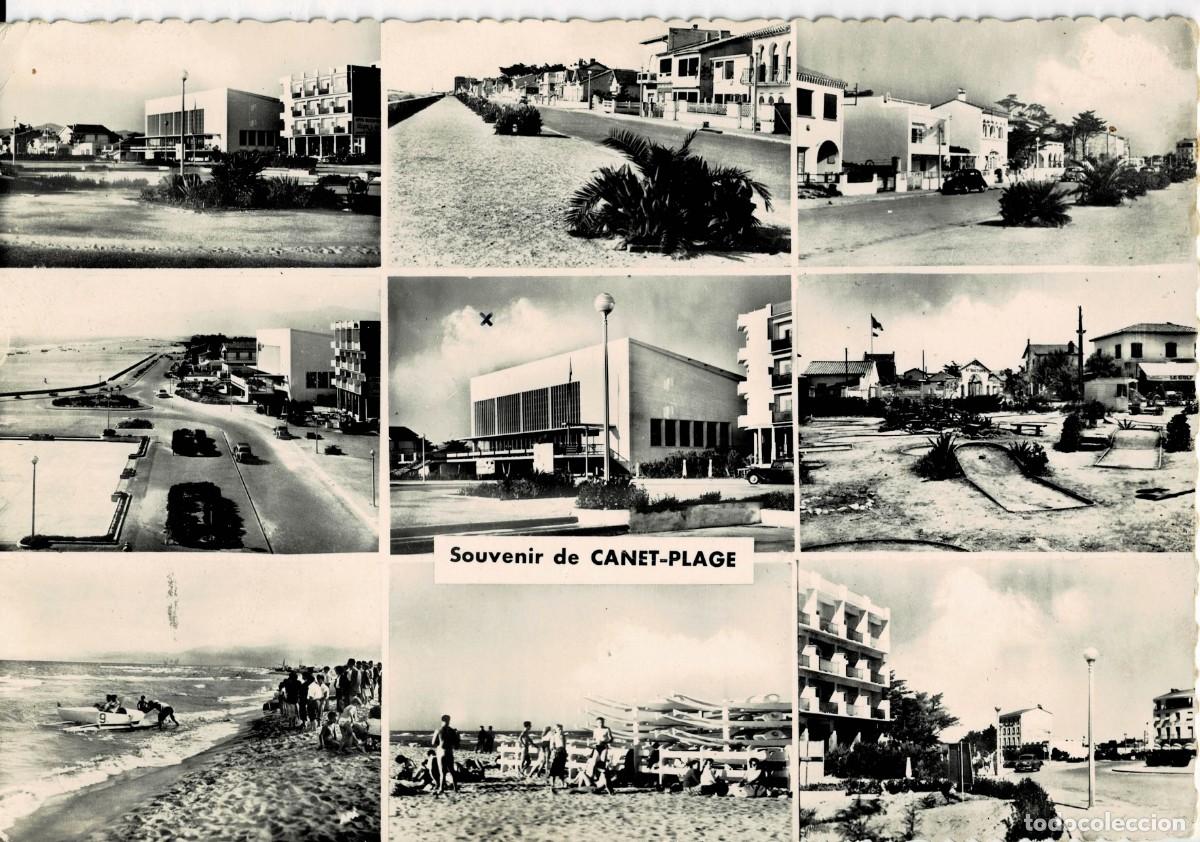 Postales: POSTAL MODERNA DE CATALU&Ntilde;A. CANET PLAGE. EN PARCOURANT LA COTE VERMEILLE. P-CAT-2118