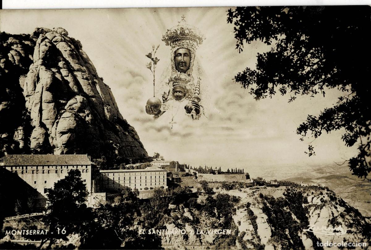 Postales: POSTAL MODERNA DE CATALU&Ntilde;A. MONTSERRAT. EL SANTUARIO Y LA VIRGEN. P-CAT-2126