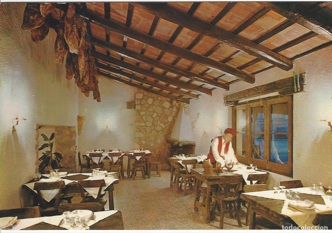 Postales: Postal antigua Torredembarra La masia, restaurante tipico.