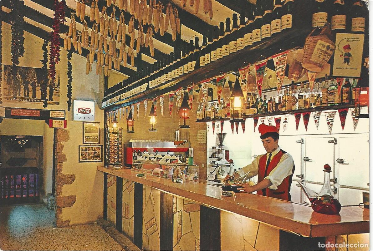 Postales: Postal antigua Torredembarra La masia, restaurante tipico.
