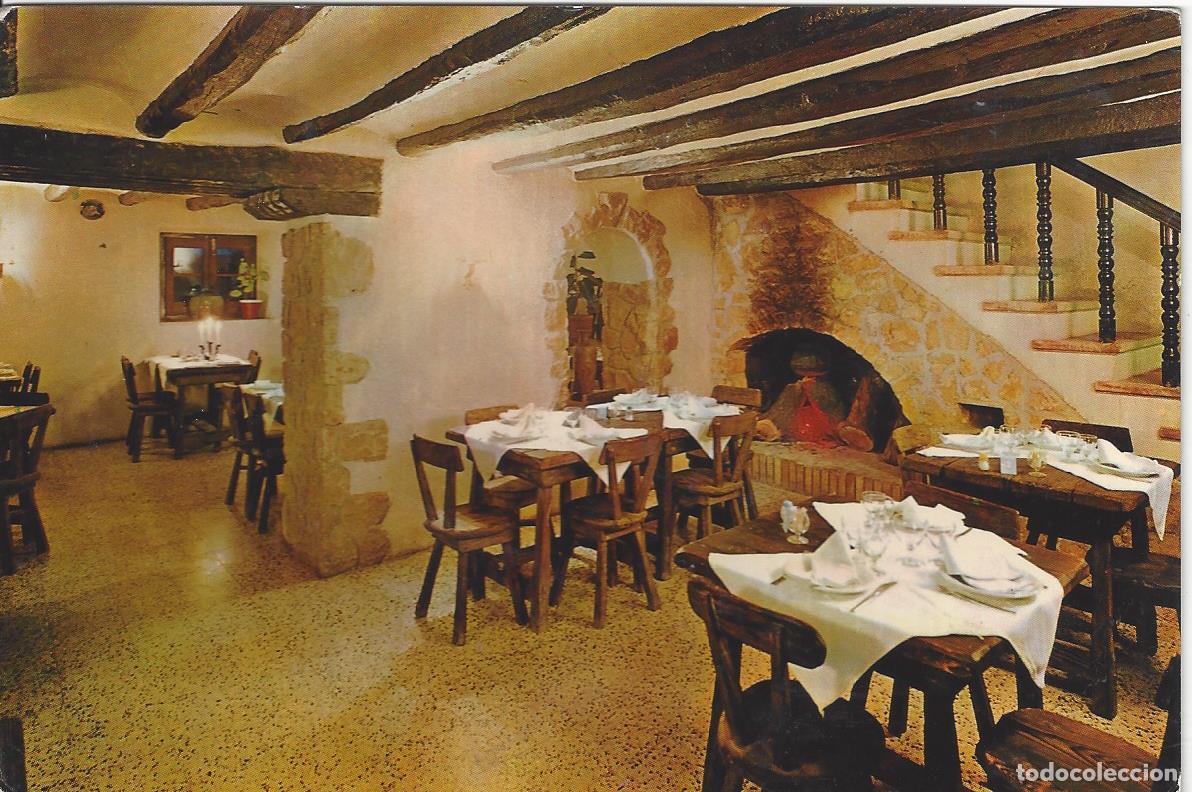 Postales: Postal antigua Torredembarra La masia, restaurante tipico.