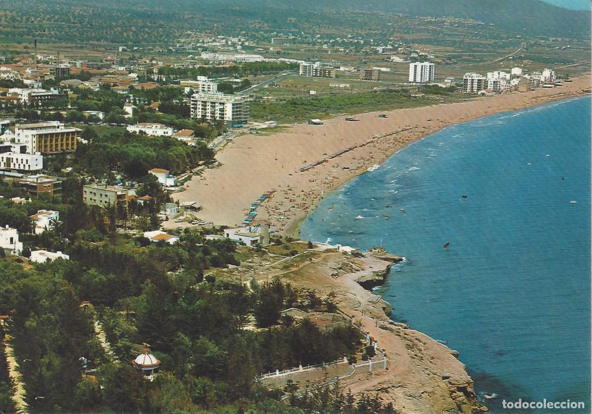 Postales: Antigua postal color Torredembarra 528 un detalle de la costa, els munts y playa. La Golondrina