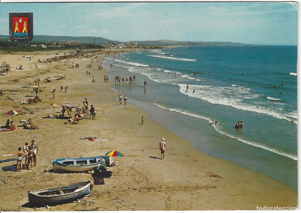 Postales: Antigua postal color Torredembarra 2614 playa, ediciones Escudo de Oro.