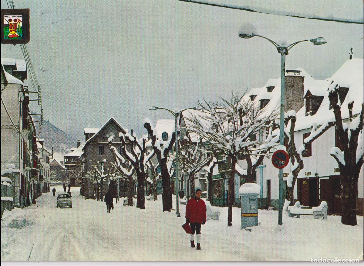 Postales: VALL D'ARAN (LLEIDA) VIELLA, VISTA GENERAL &ndash; ESCUDO DE ORO N&ordm;1972 &ndash; CIRCULADA