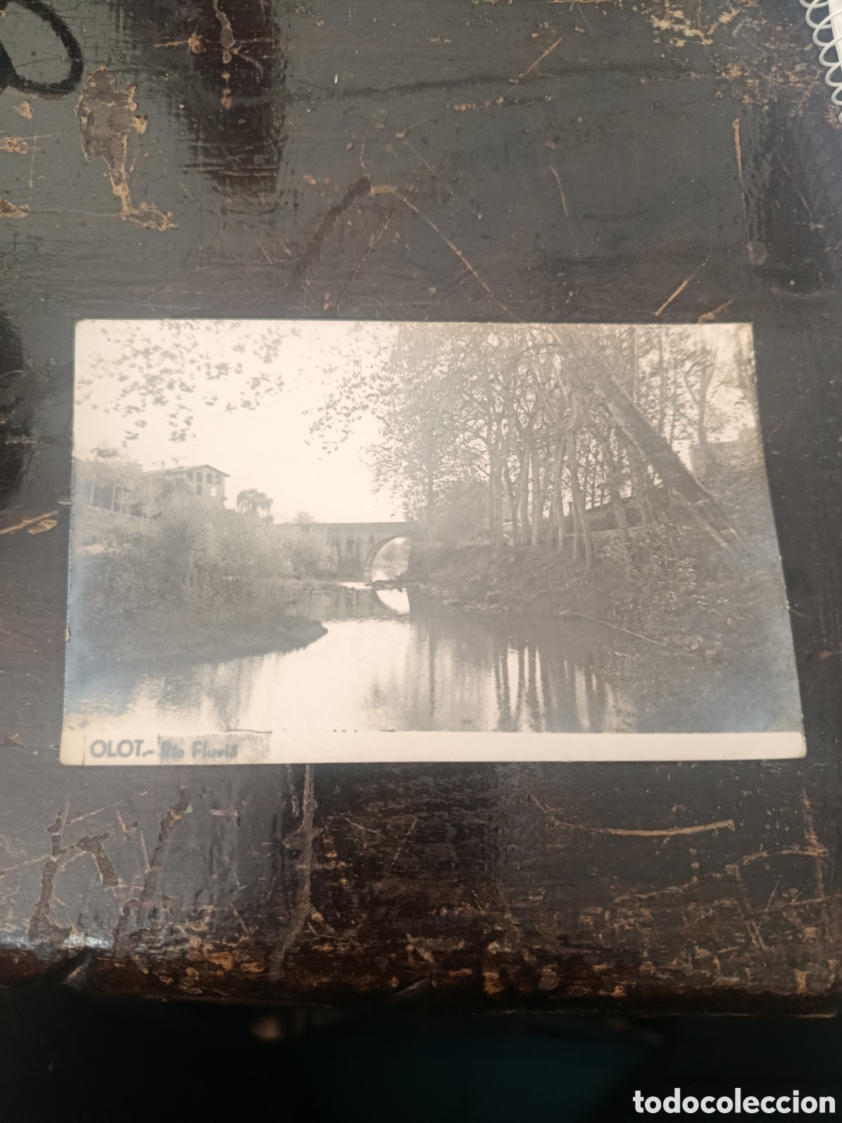 Postales: Fotograf&iacute;a postal Olot rio fluvia
