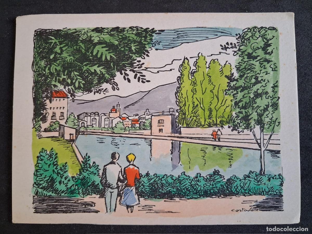 Postales: POSTAL DIBUJO DE CAPELLADES EN COLOR - IMP. BERTUAN. - SIN CIRCULAR