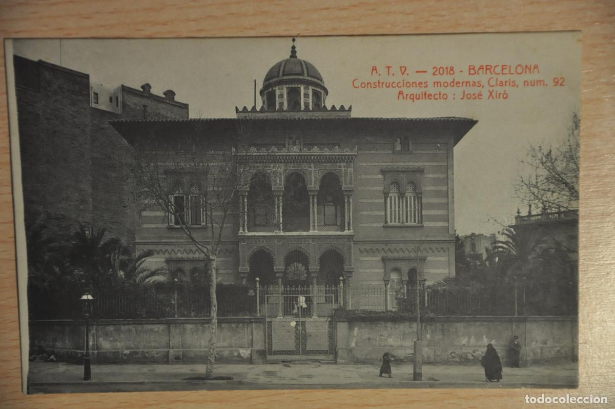 Postales: postal barcelona, construcciones modernas, claris 92, jose xiro, atv 2018