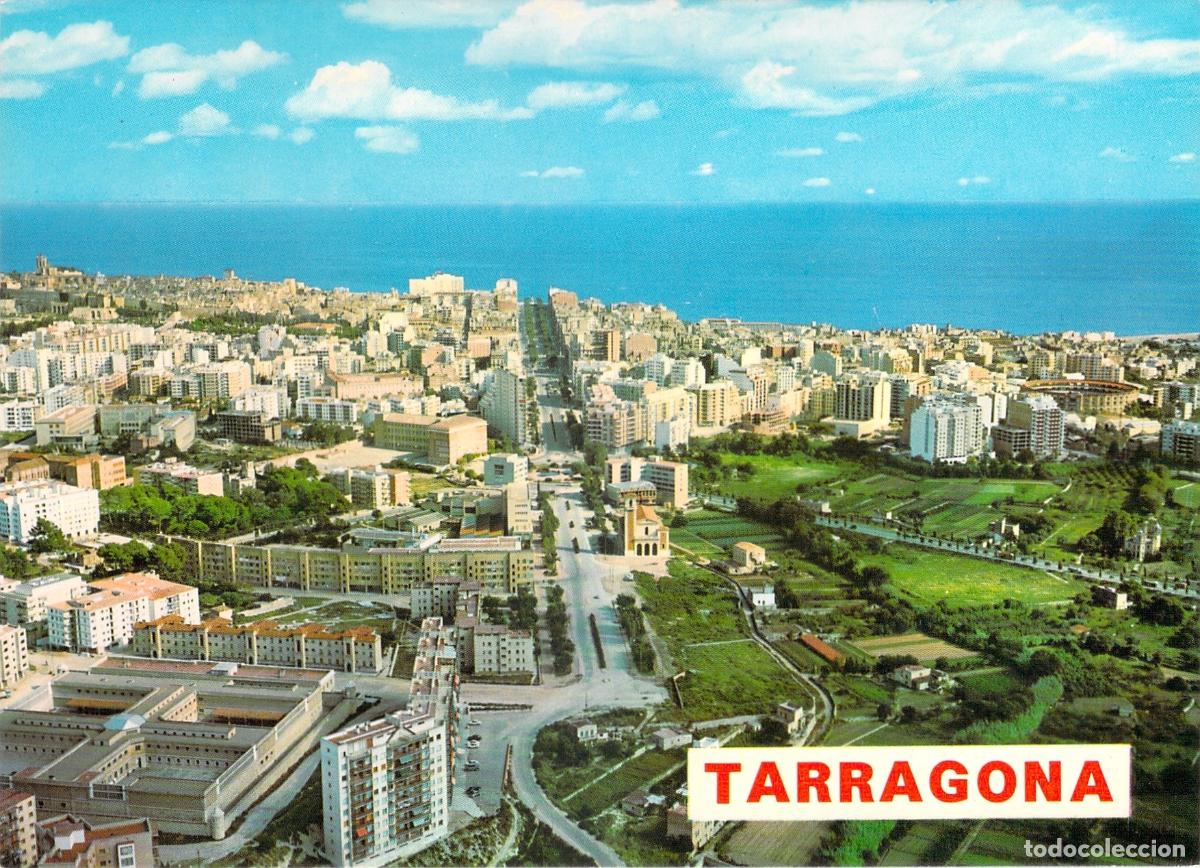 Postales: Postal de Tarragona Vista General A&eacute;rea de la Ciudad Costa Dorada