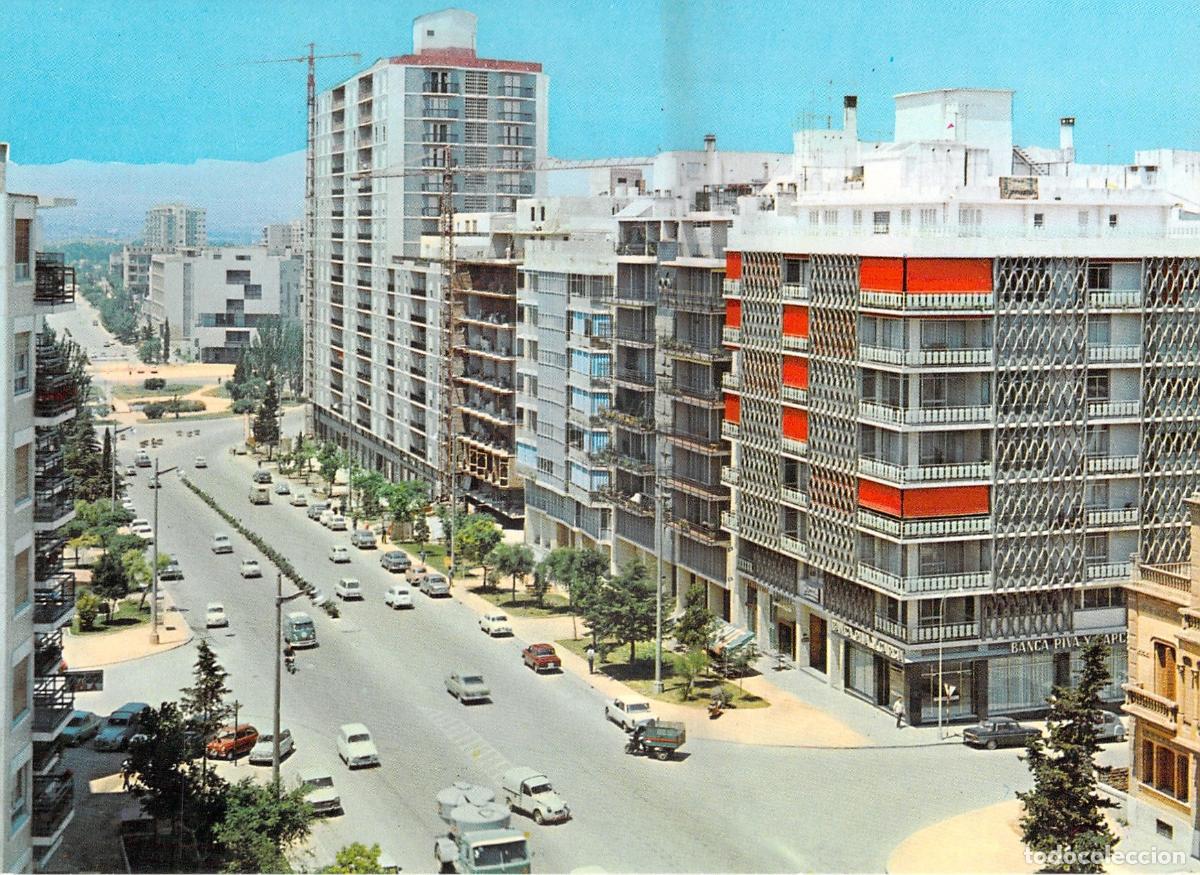 Postales: Postal de la Avenida del Conde Vallellano en Tarragona