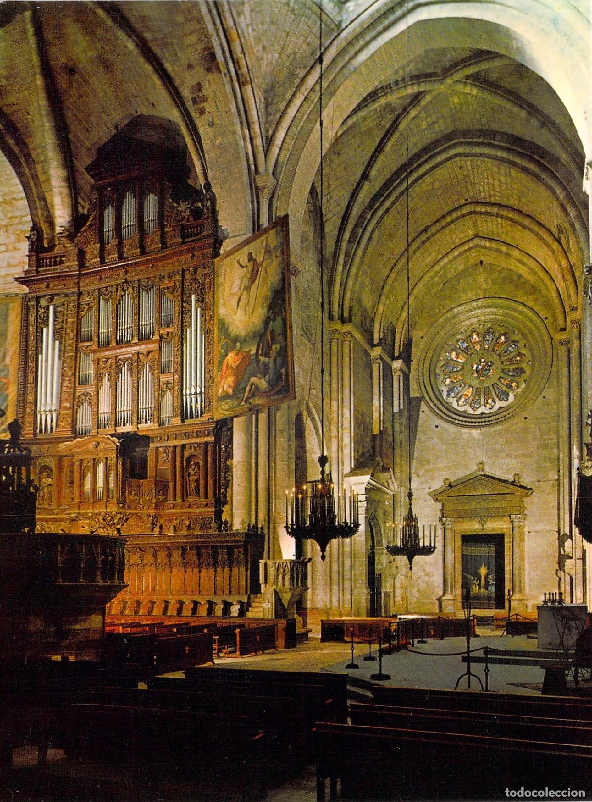 Postales: Postal Catedral de Tarragona Crucero y &Oacute;rgano