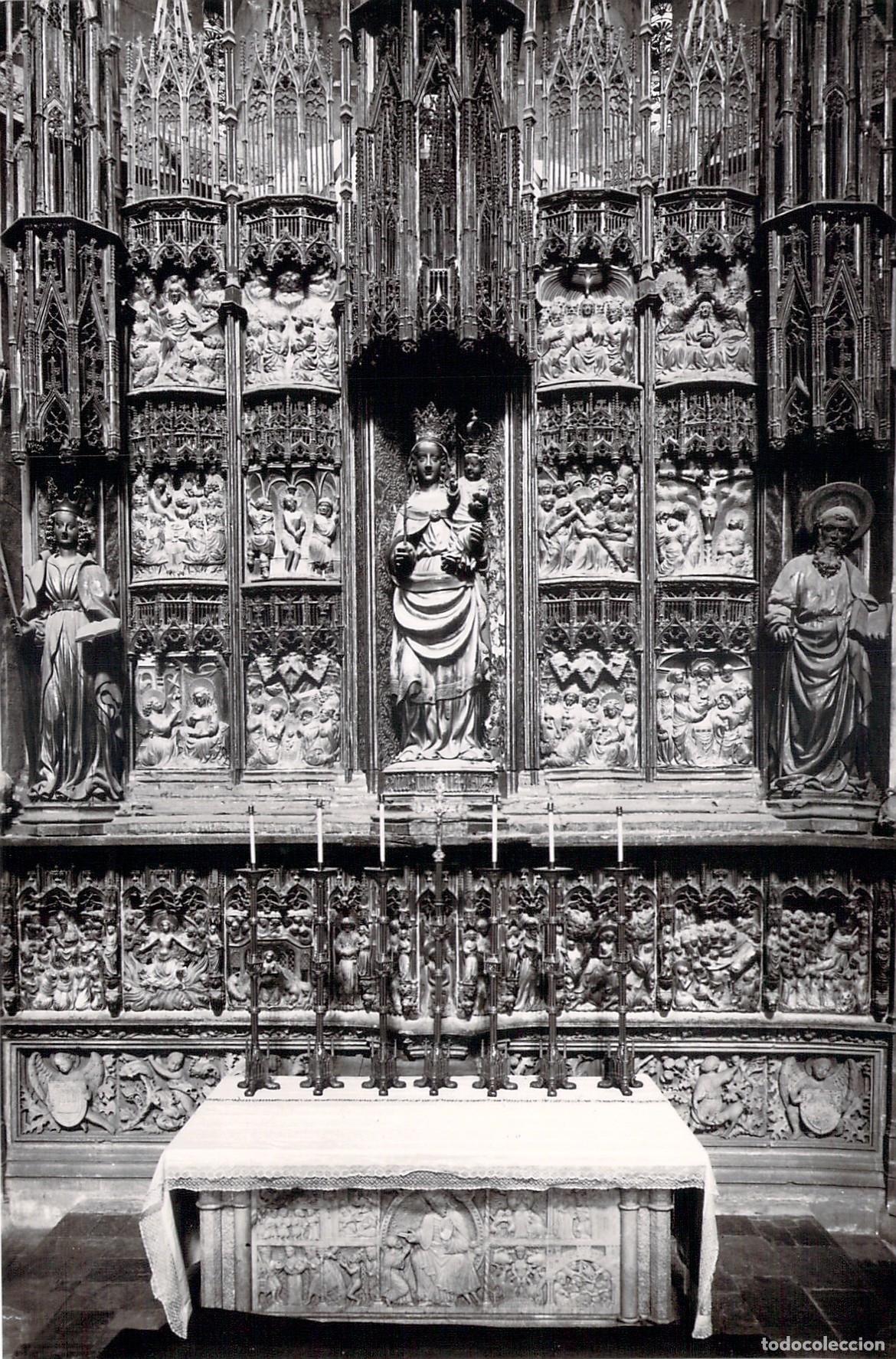 Postales: Postal de Tarragona, Altar Mayor de la Catedral