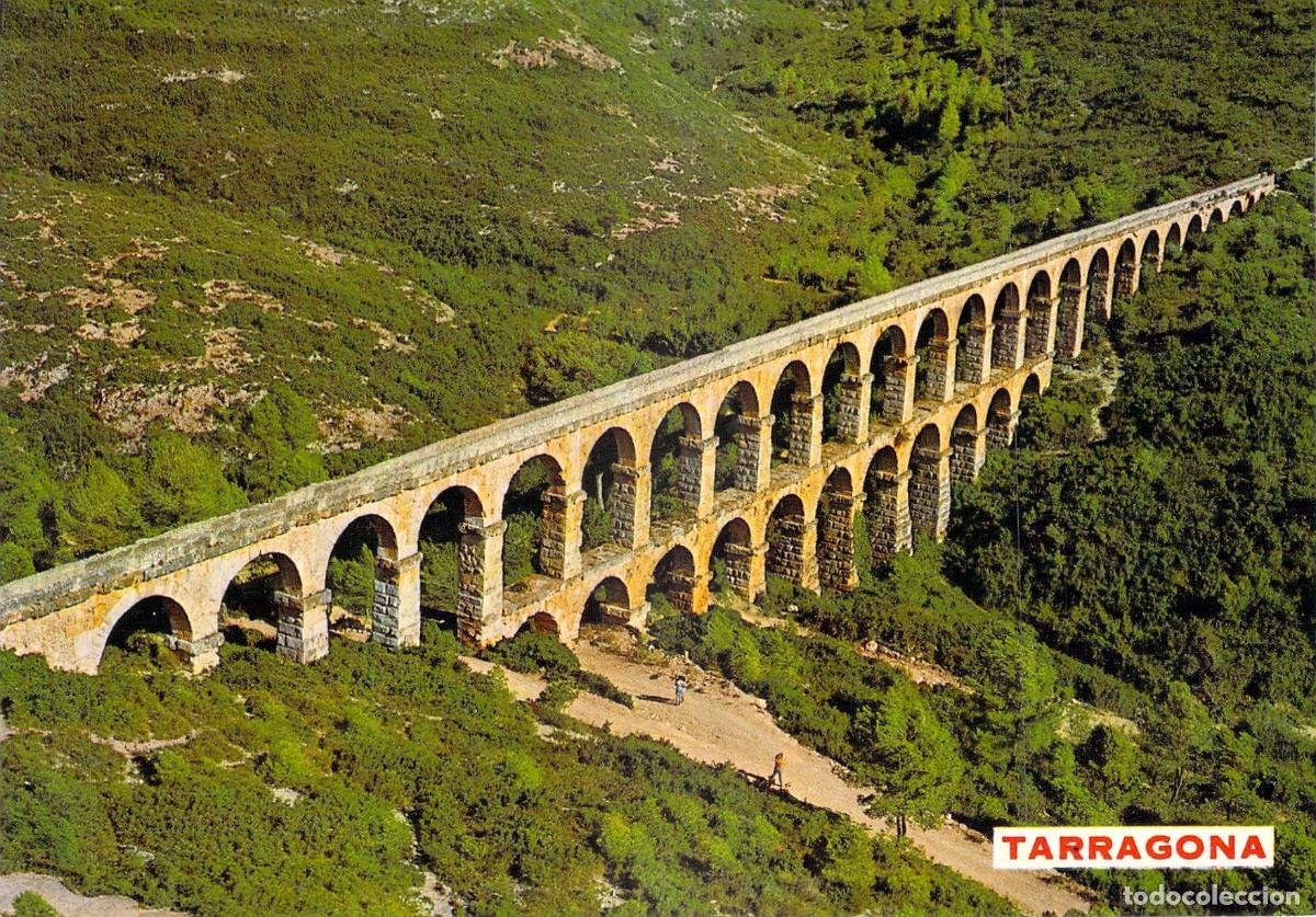 Postales: Postal de Tarragona Acueducto Romano del Diablo Costa Dorada