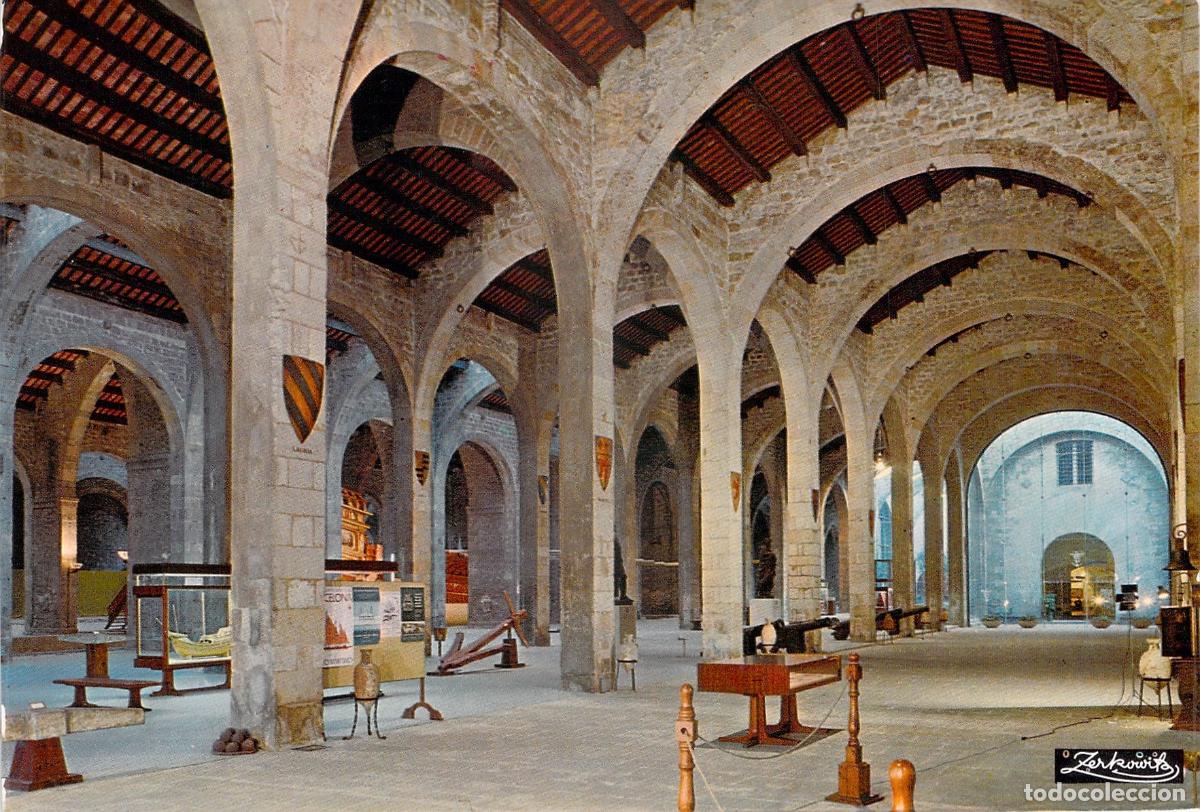 Postales: Postal de las Reales Atarazanas y Museo Mar&iacute;timo, Barcelona
