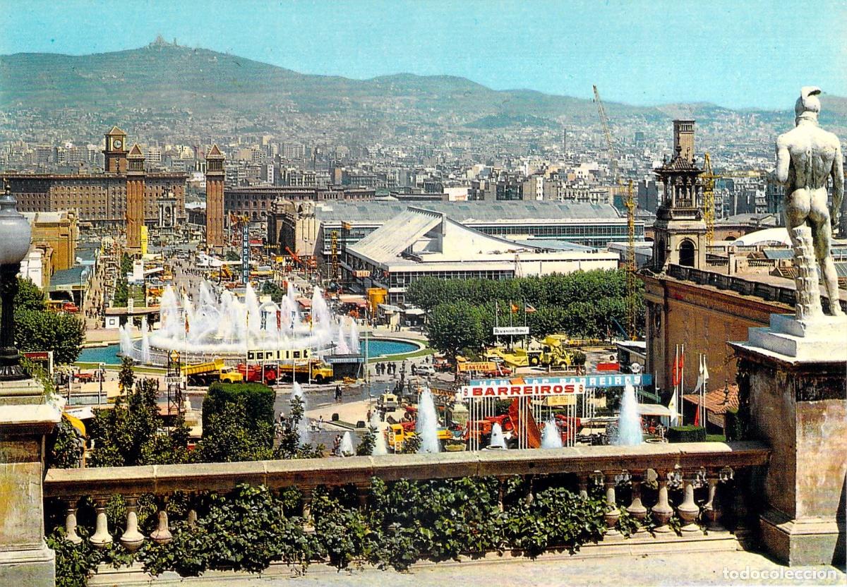 Postales: Postal de Barcelona Feria de Muestras y Tibidabo