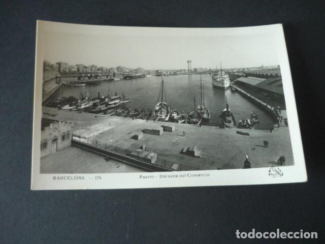 Postcards: BARCELONA PUERTO DARSENA DEL COMERCIO