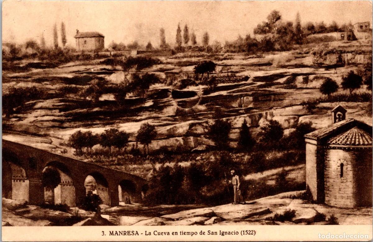 Postales: Manresa - La Cueva en tiempo de San Ignacio (1522) - H. Mumbr&uacute; 3 - 140x91mm
