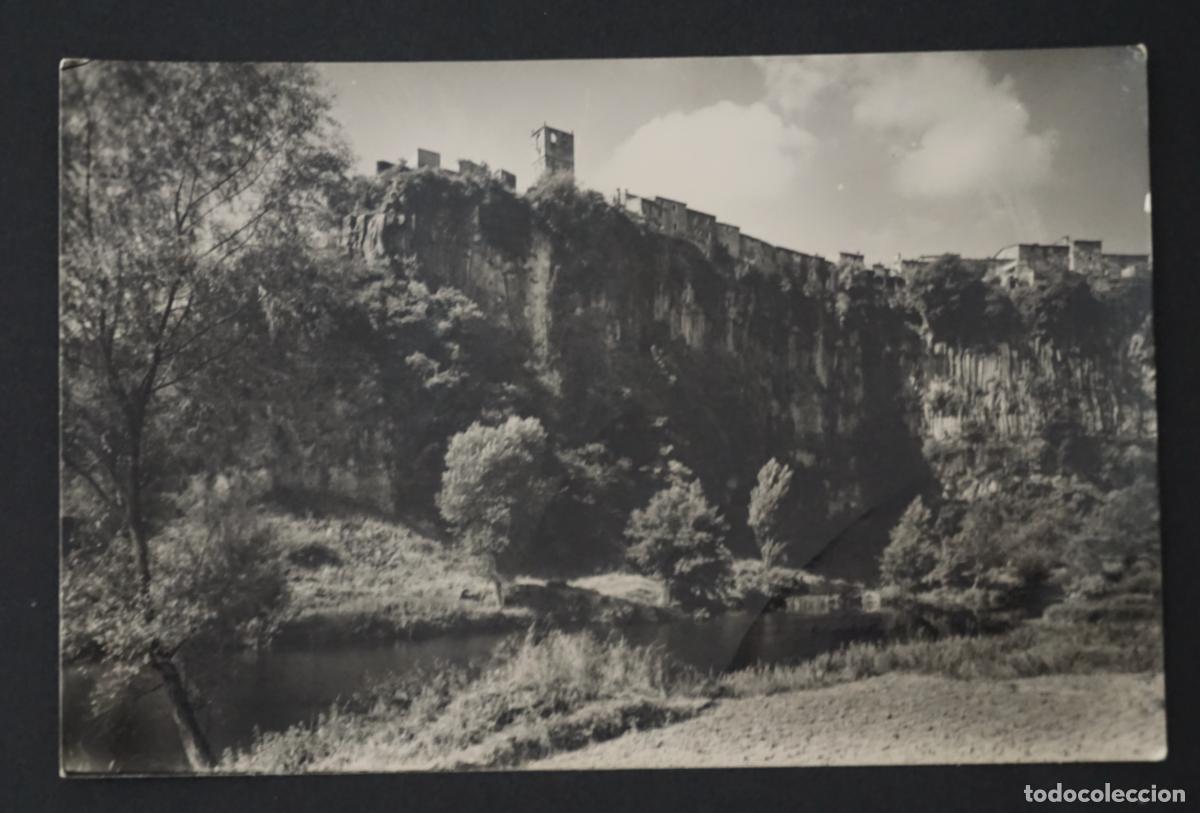 Postales: Castellfollit de la Roca (Girona), antigua postal sin circular