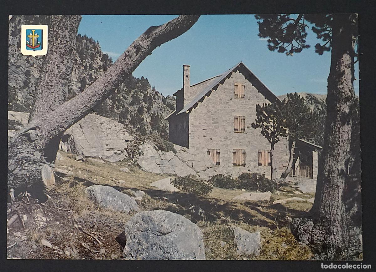 Postales: Setcases, Refugi Ull de Ter, postal sin circular editada el a&ntilde;o 1969