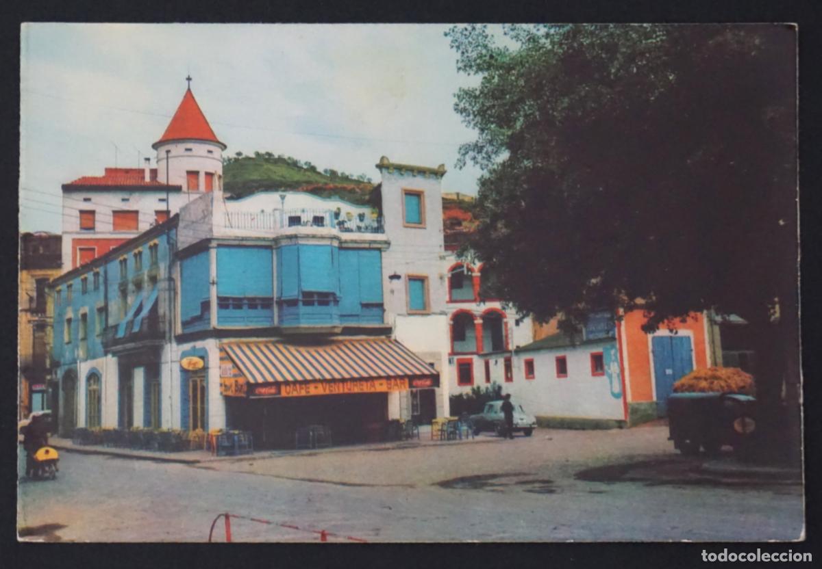 Postales: Ponts (Lleida), Carretera de la Seu, postal sin circular editada el a&ntilde;o 1964
