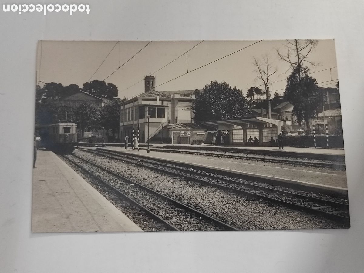 Postales: Postal estaci&oacute;n de tren san baudilio del Llobregat (sant boi)