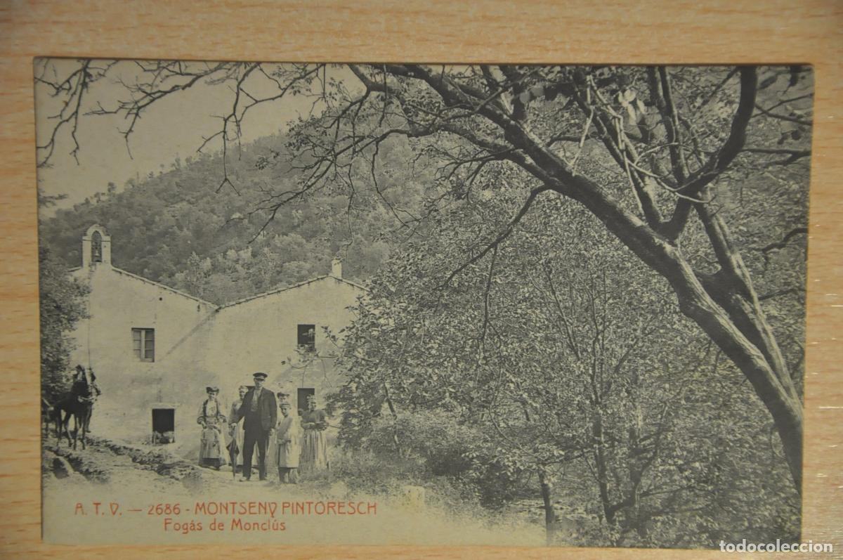 Postales: postal montseny pintoresch, fogas de monclus, atv 2686