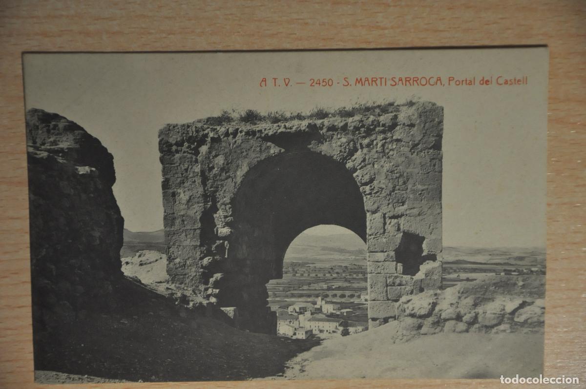 Postales: postal s.marti sarroca, portal del castell, atv 2450