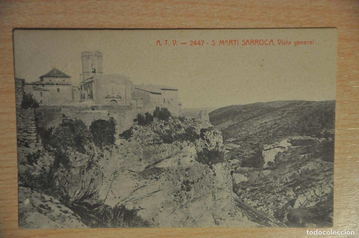 Postales: postal s.marti sarroca, vista general, atv 2447