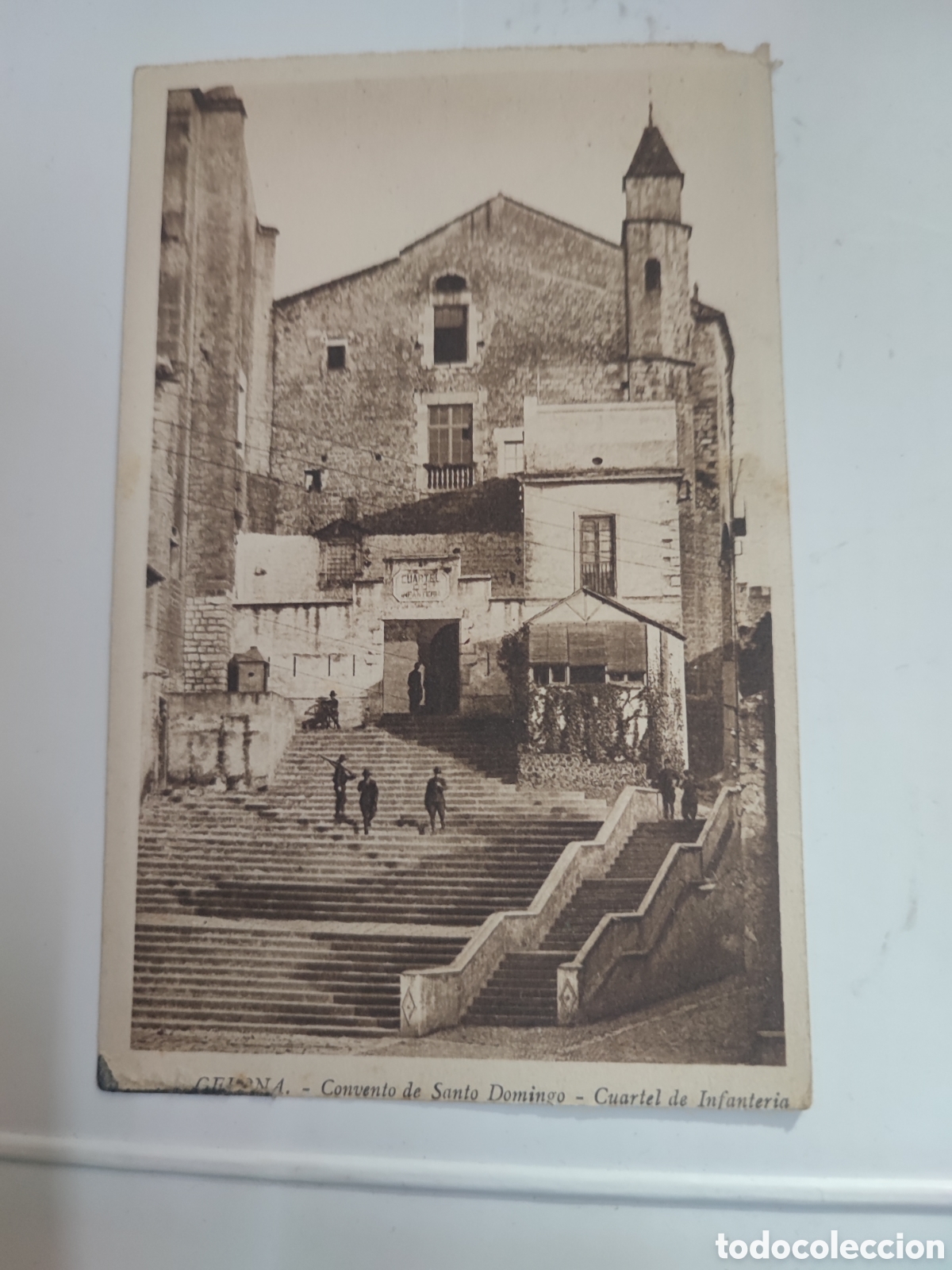 Postales: postal del Convento de Sant Dom&egrave;nec Girona