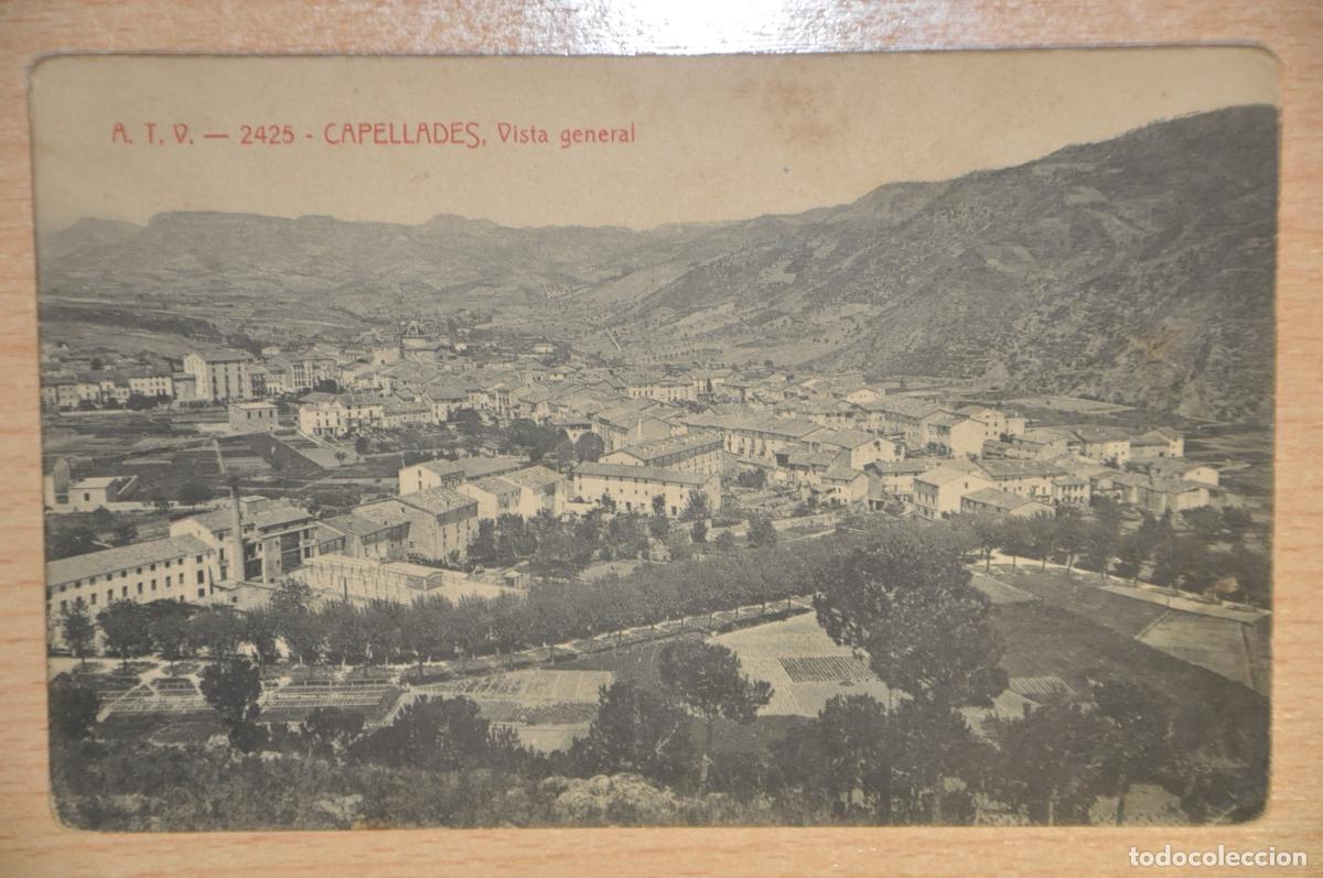 Postales: postal capellades, vista general, atv 2425