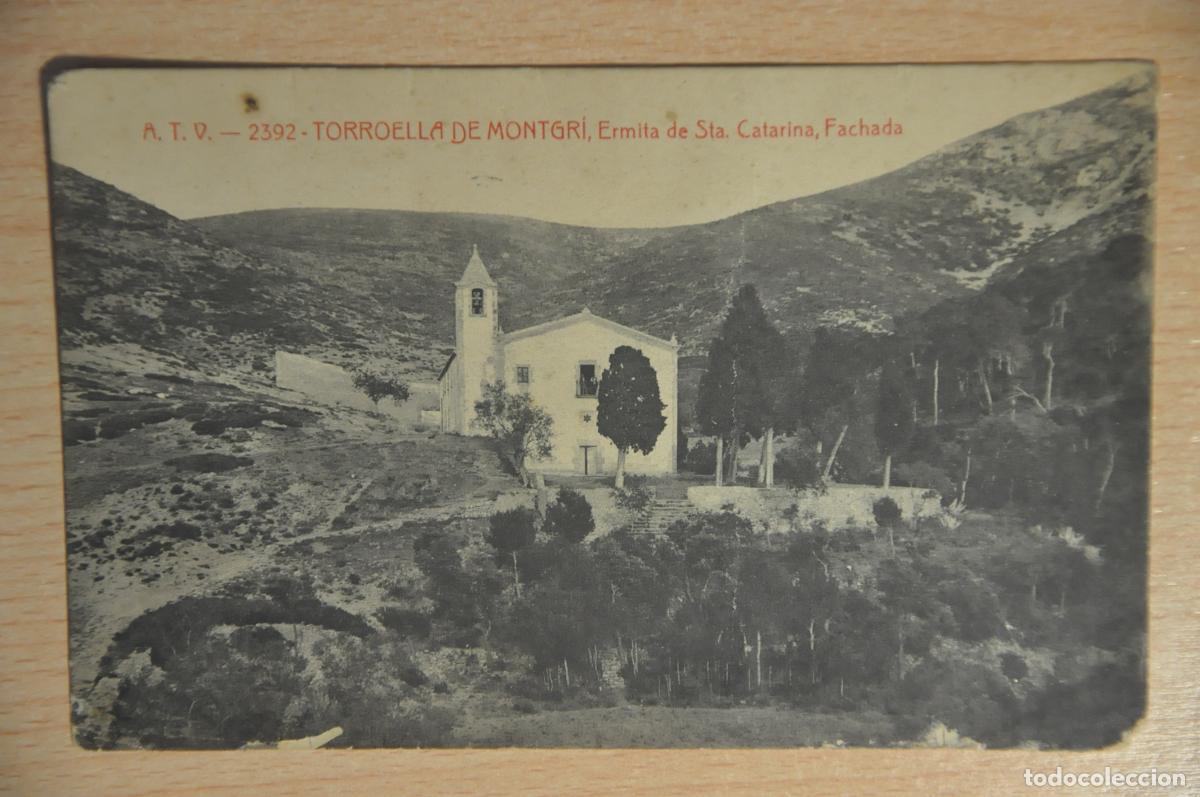 Postales: postal torroella de montgri, ermita de sta. catarina, fachada, atv 2392