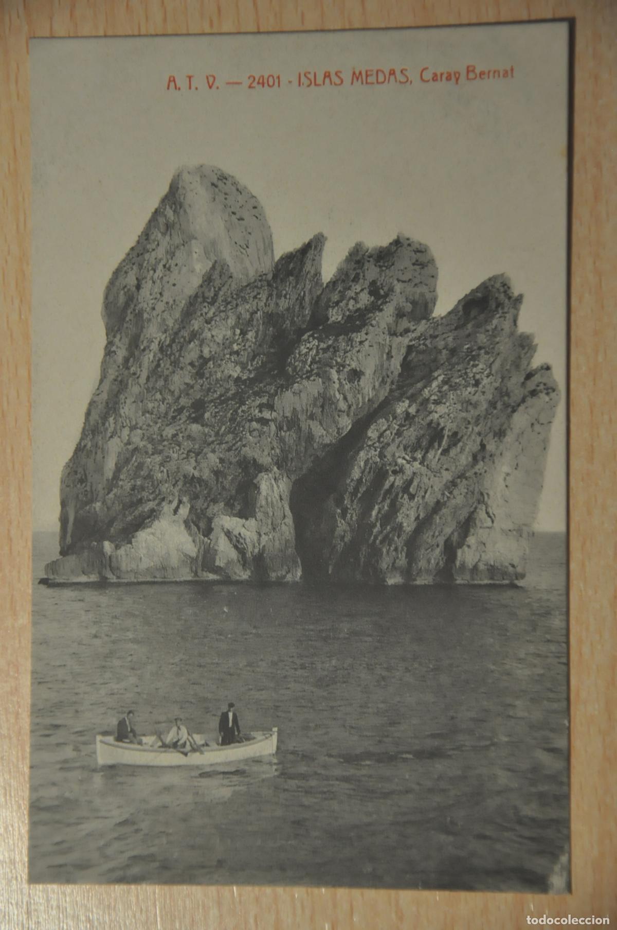 Postales: postal islas medas, caray bernat, atv 2401