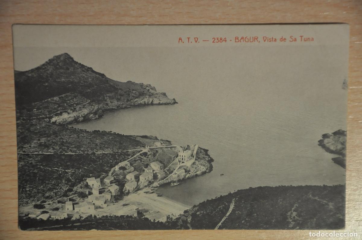 Postales: postal bagur, begur, vista de sa tuna, atv 2384