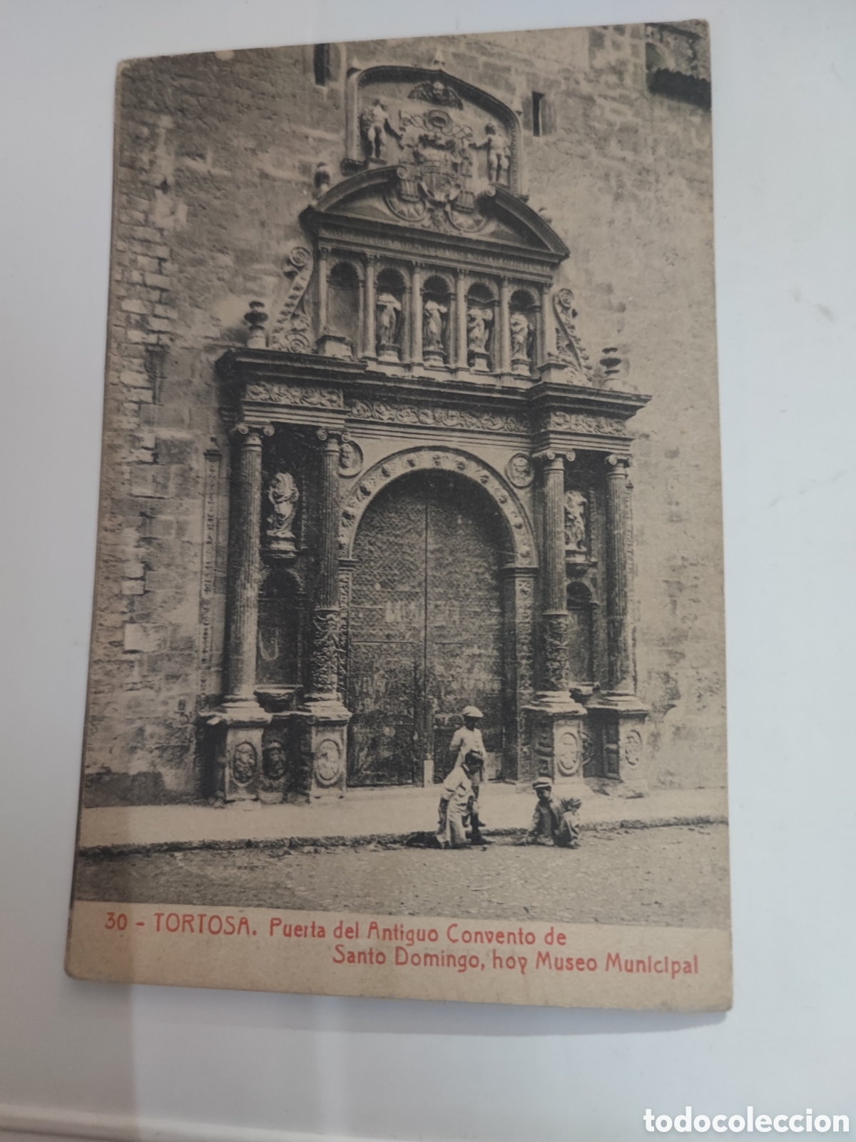 Postkarten: Postal de la iglesia de Santo Domingo Tortosa