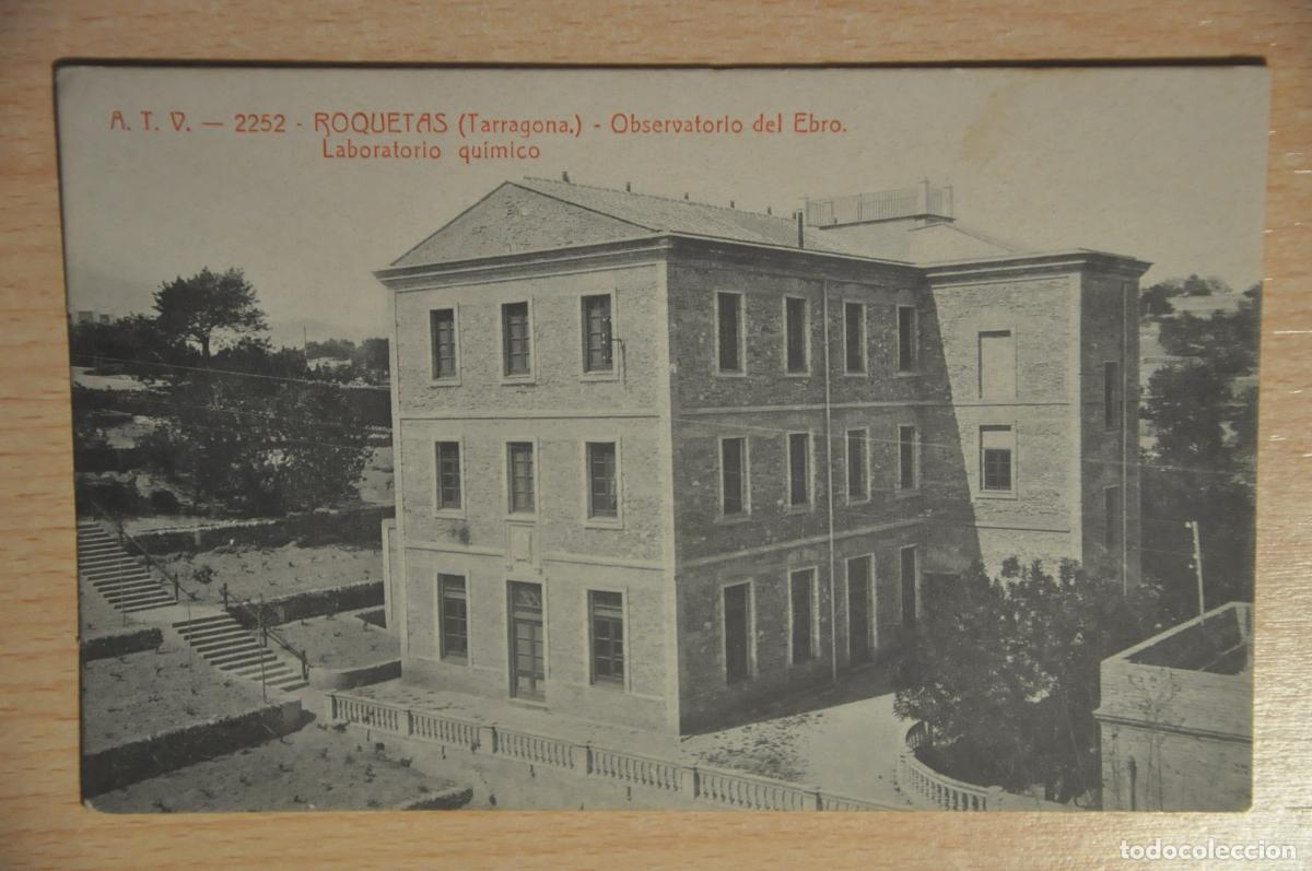 Postales: postal roquetas (tarragona), observatorio del ebro, laboratorio quimico, atv 2252