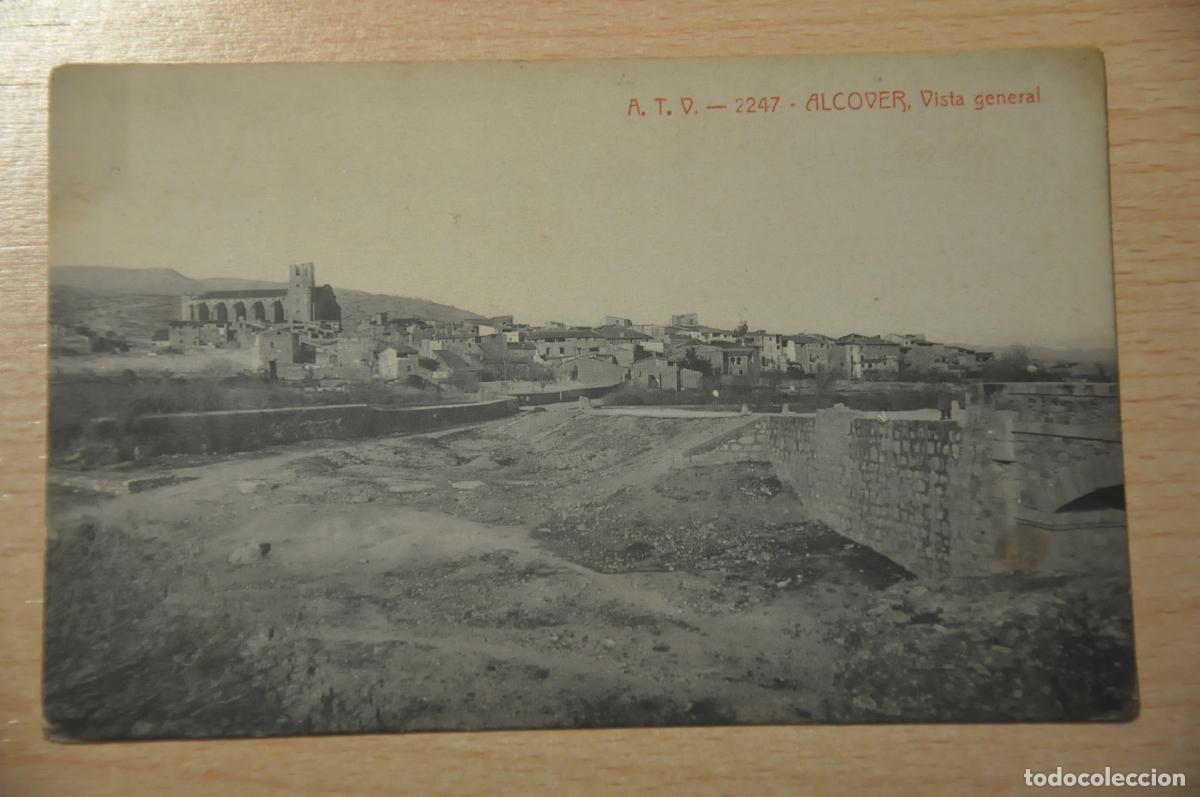 Postales: postal alcover, vista general, atv 2247