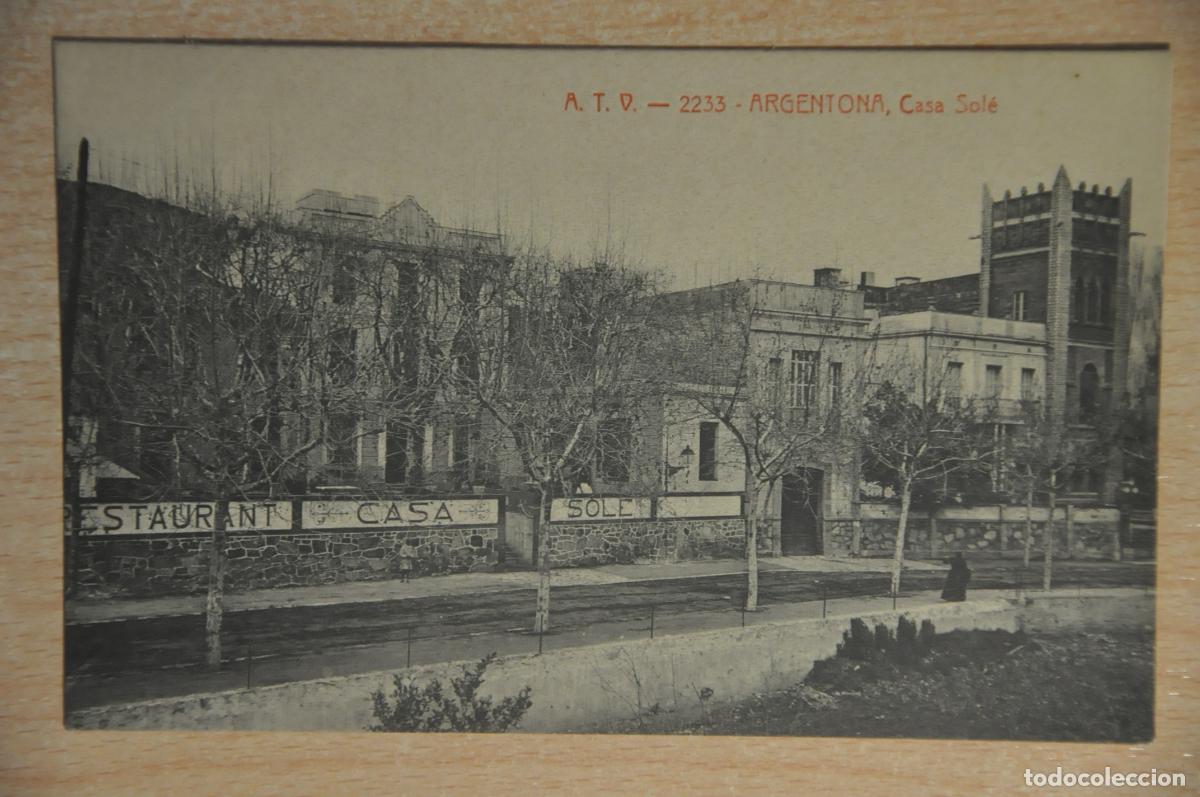 Postales: postal argentona, casa sole, atv 2233