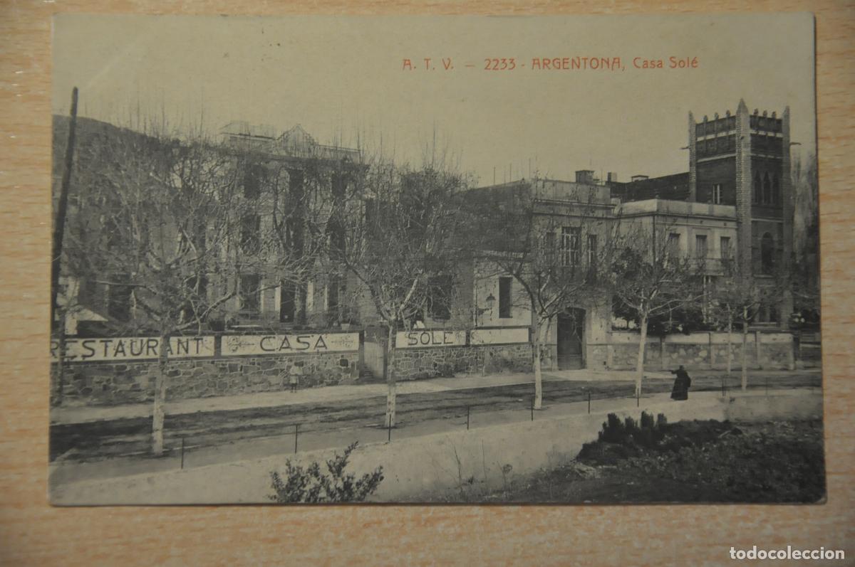 Postales: postal argentona, casa sole, atv 2233