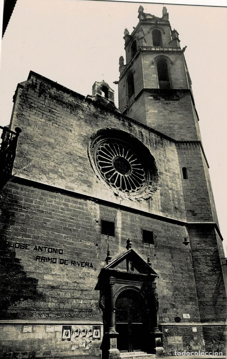Postales: POSTAL MODERNA DE CATALU&Ntilde;A. REUS. FACHADA DE LA IGLESIA SAN PEDRO. P-CAT-2130
