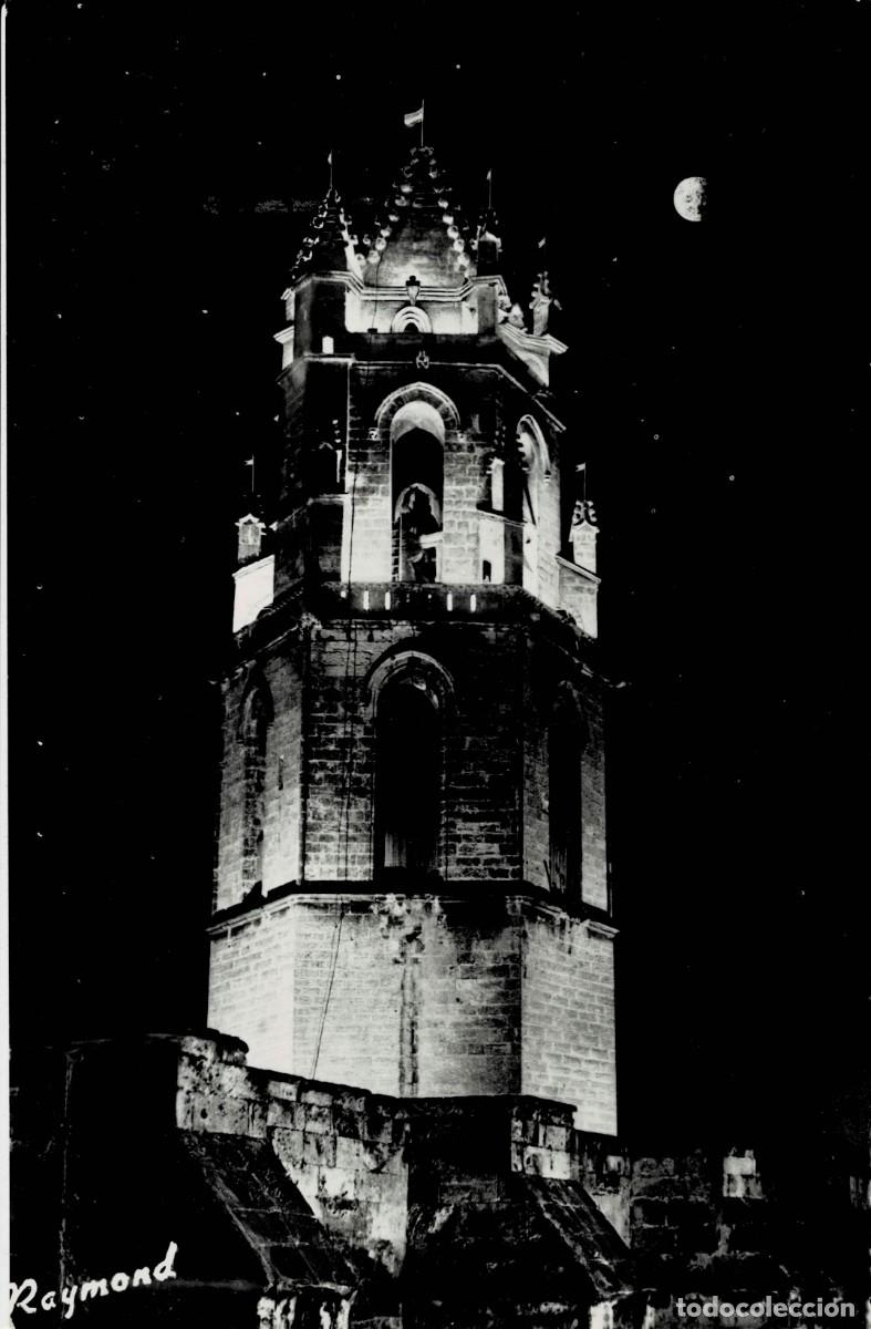 Postales: POSTAL MODERNA DE CATALU&Ntilde;A. REUS. CAMPANARIO ILUMINADO. P-CAT-2131