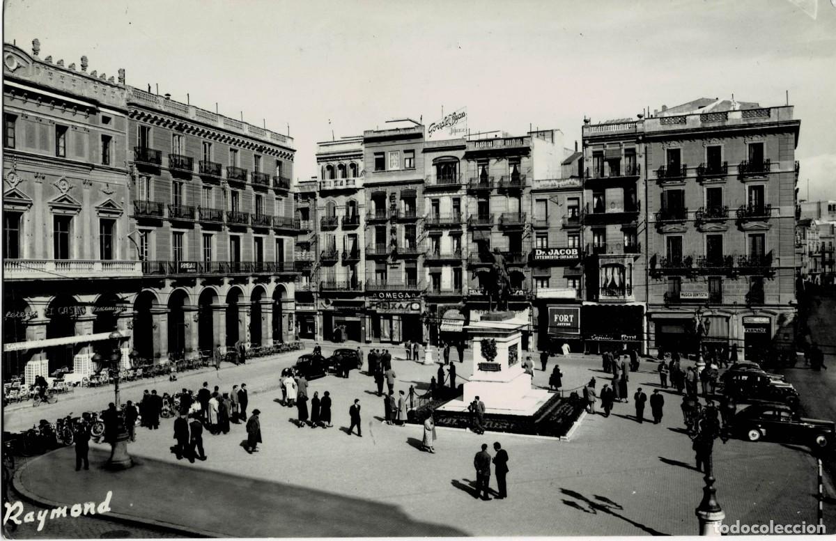 Postales: POSTAL MODERNA DE CATALU&Ntilde;A. REUS. PLAZA DE PRIM. P-CAT-2134