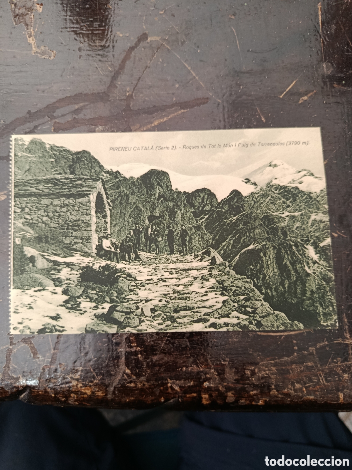 Postales: Postal pirineu catala serie 2 roques de tot loon i Puig de torreneules