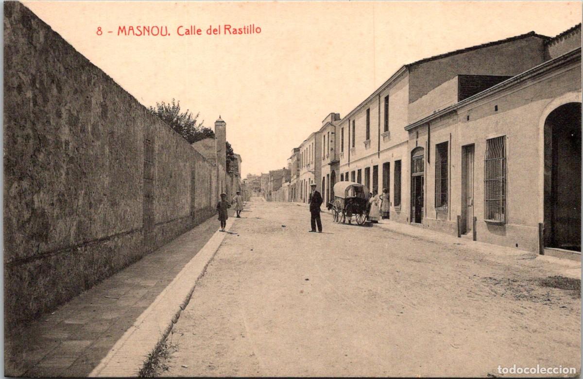 Postales: Masnou - Calle del Rastrillo - n&ordm; 8 - Fototipia Thomas 3908 - 138x90mm