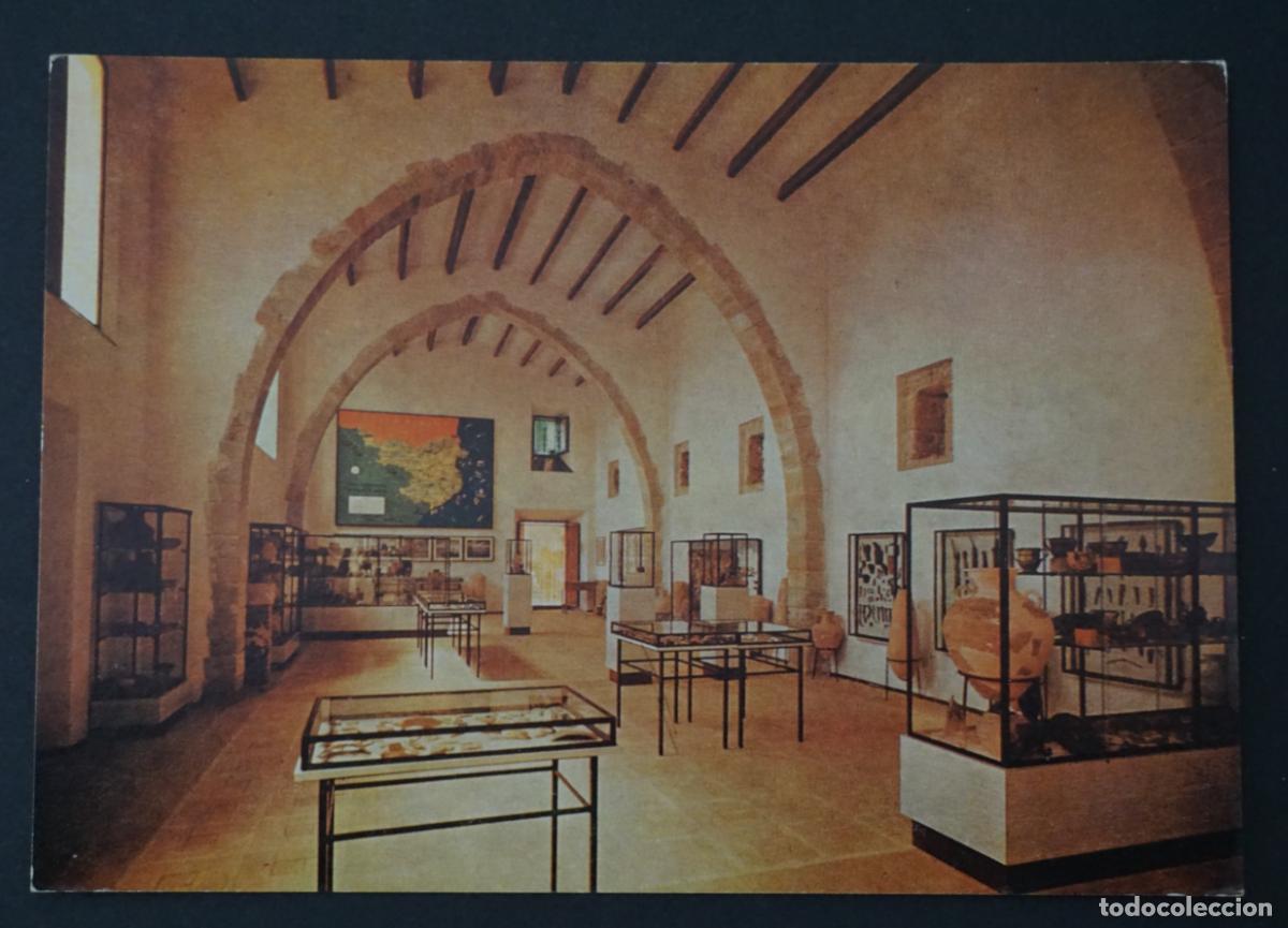 Postales: Museo Monogr&aacute;fico de Ullastret, postal sin circular editada el a&ntilde;o 1964