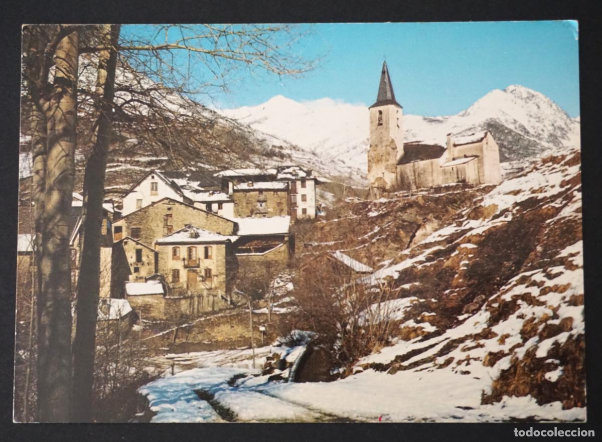 Postales: Unarre (Pallars Sobira) vista del poble, postal sin circular editada el a&ntilde;o 1975