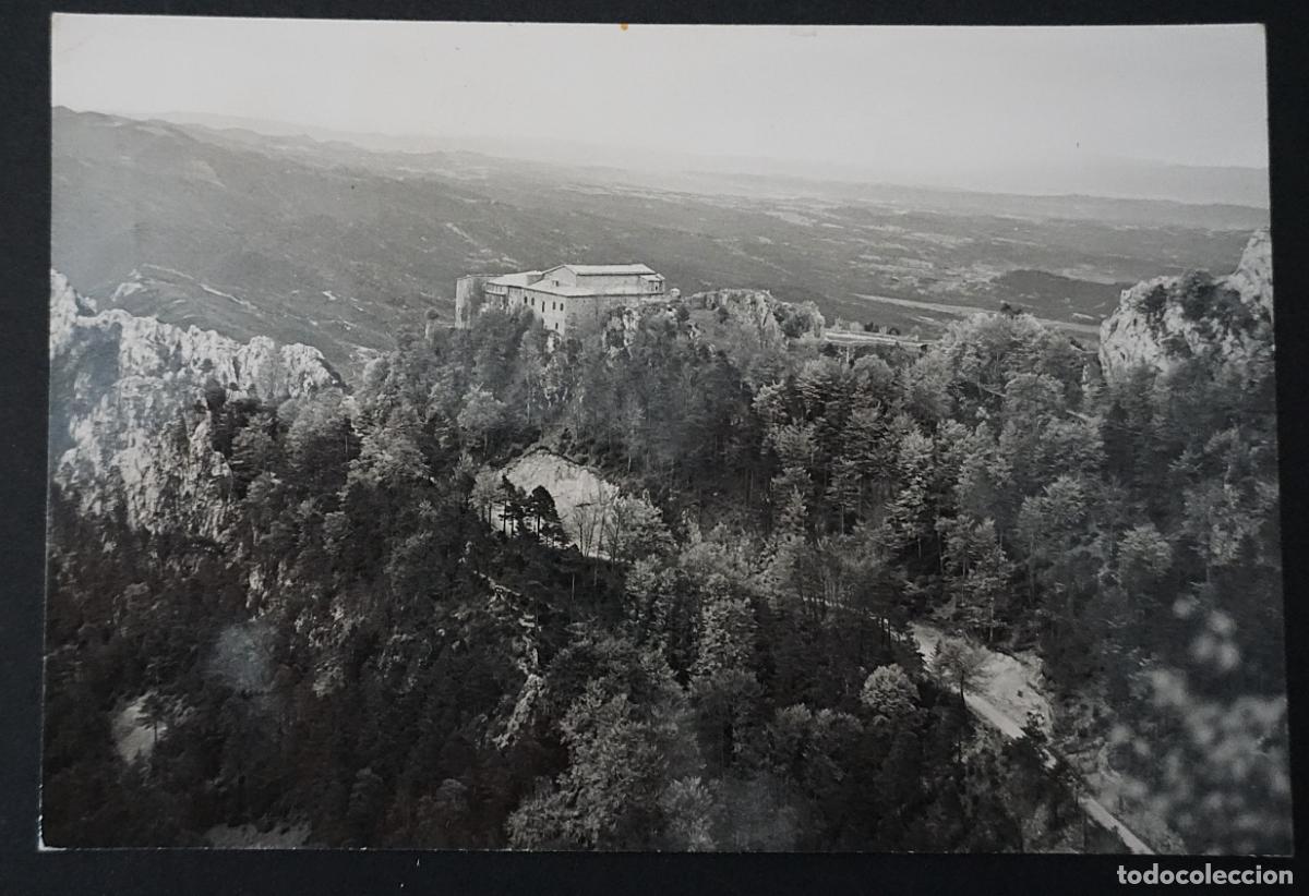 Postales: Berga, Queralt, postal circulada con sello del a&ntilde;o 1964