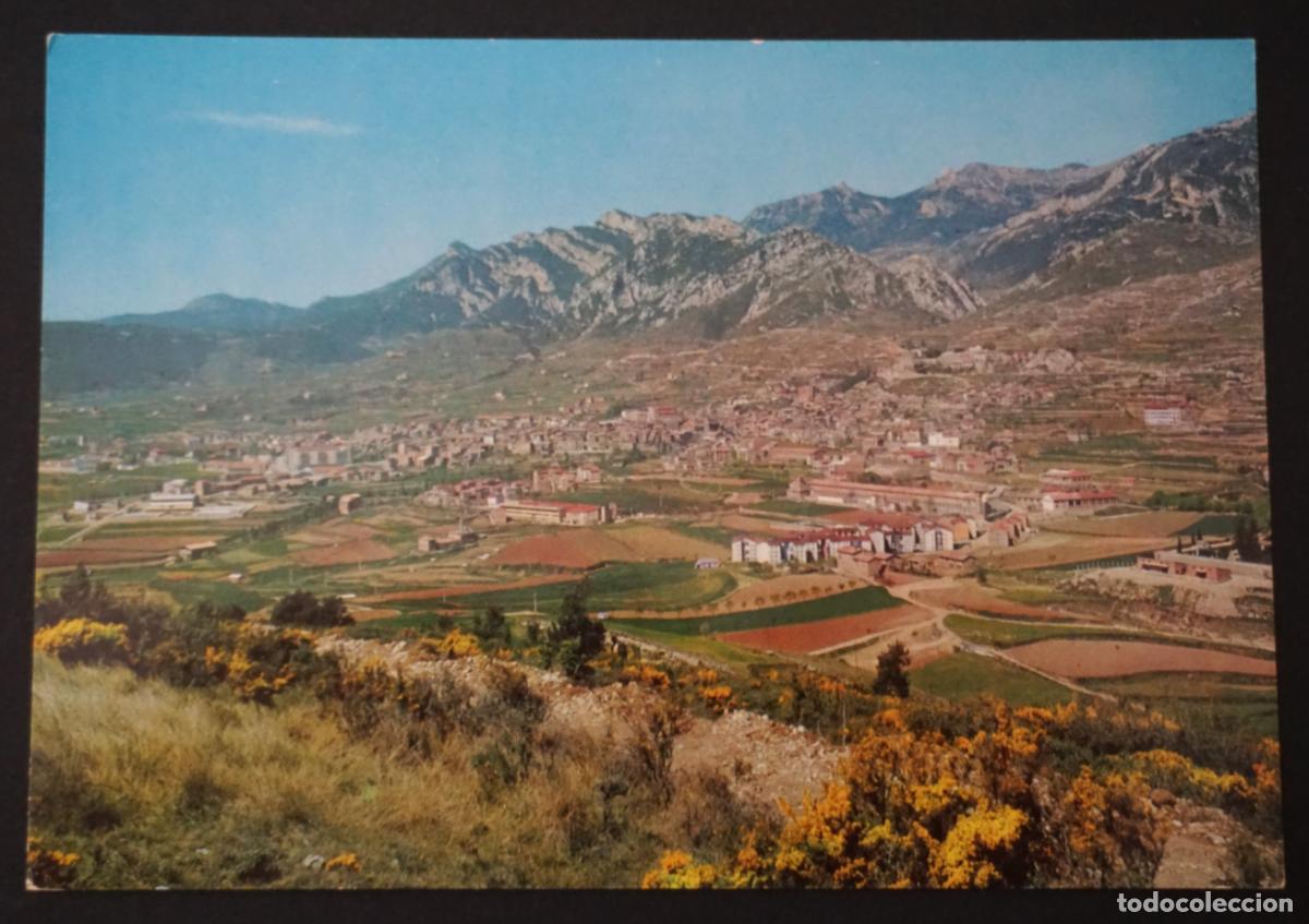Postales: Berga, vista general, postal sin circular editada el a&ntilde;o 1966
