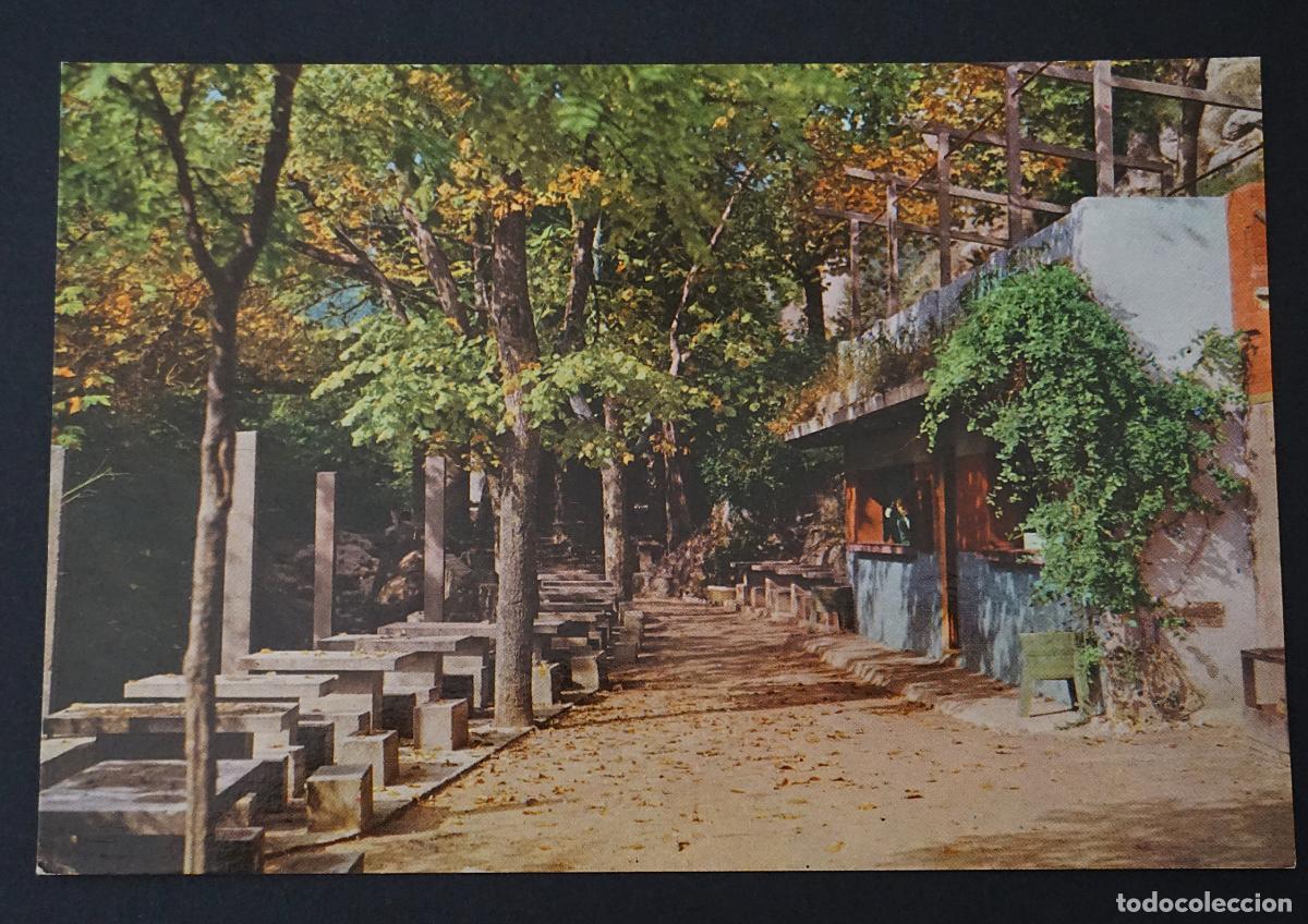 Postales: Berga , Font Negre. Postal sin circular editada el a&ntilde;o 1962