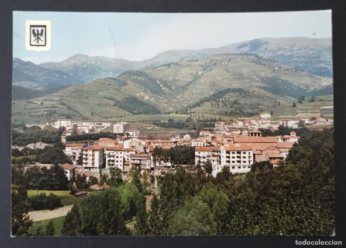 Postales: Sant Joan de les Abadesses, vista general y el Taga, postal circulada y editada en 1970